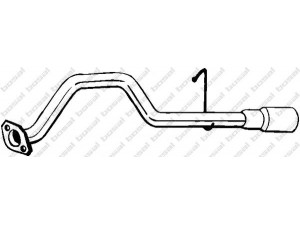 BOSAL 790-101 išleidimo kolektorius 
 Išmetimo sistema -> Išmetimo vamzdžiai
17430-97415