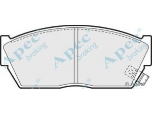 APEC braking PAD458 stabdžių trinkelių rinkinys, diskinis stabdys 
 Techninės priežiūros dalys -> Papildomas remontas
45022SA0681