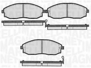 MAGNETI MARELLI 363916060279 stabdžių trinkelių rinkinys, diskinis stabdys 
 Techninės priežiūros dalys -> Papildomas remontas
581014AA00, 581014AA61