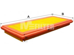 MFILTER K 160 oro filtras 
 Filtrai -> Oro filtras
5983926, 71736150, 7533445, 5017 001