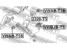 FEBEST VWAB-T5B valdymo svirties/išilginių svirčių įvorė
7H0407182A