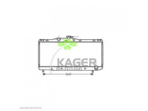 KAGER 31-1076 radiatorius, variklio aušinimas 
 Aušinimo sistema -> Radiatorius/alyvos aušintuvas -> Radiatorius/dalys
1640074060, 1640074370