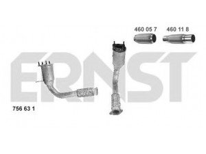 ERNST 756631 katalizatoriaus keitiklis