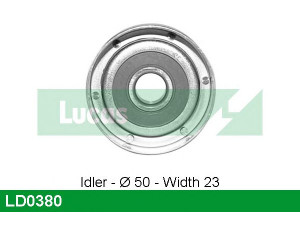 LUCAS ENGINE DRIVE LD0380 įtempiklio skriemulys, paskirstymo diržas
13503-10010