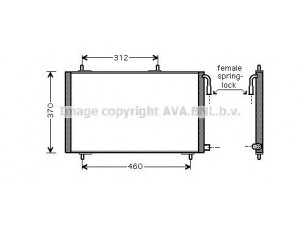 AVA QUALITY COOLING PE5257 kondensatorius, oro kondicionierius 
 Oro kondicionavimas -> Kondensatorius
6455CH, 6455CJ, 96518670, E163306