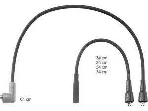 BERU ZEF796 uždegimo laido komplektas 
 Kibirkšties / kaitinamasis uždegimas -> Uždegimo laidai/jungtys