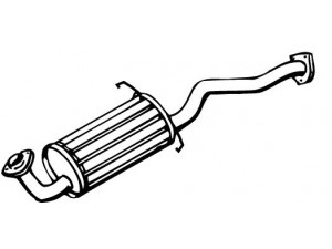 WALKER 17932 galinis duslintuvas 
 Išmetimo sistema -> Duslintuvas
MB577832, MB611684