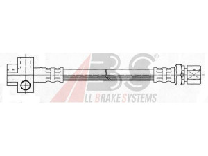 A.B.S. SL 3495 stabdžių žarnelė 
 Stabdžių sistema -> Stabdžių žarnelės
562341, 90217297