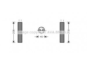 AVA QUALITY COOLING SZD094 džiovintuvas, oro kondicionierius 
 Oro kondicionavimas -> Džiovintuvas
9533978F00