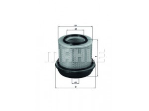 KNECHT LX 269 oro filtras 
 Filtrai -> Oro filtras
93152232, 0010946504, 0010949404