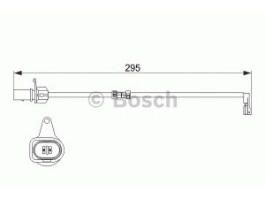 BOSCH 1 987 474 508 įspėjimo kontaktas, stabdžių trinkelių susidėvėjimas 
 Stabdžių sistema -> Susidėvėjimo indikatorius, stabdžių trinkelės
4H0 615 121 E, 4H0 615 121 E, 4H0 615 121 F