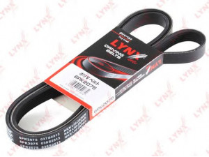LYNXauto 6PK2075 V formos rumbuoti diržai
04612 829, 05037 542AA, 05281 140