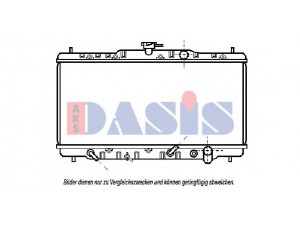 AKS DASIS 101250N radiatorius, variklio aušinimas 
 Aušinimo sistema -> Radiatorius/alyvos aušintuvas -> Radiatorius/dalys
19010PH4671