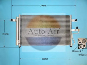 AUTO AIR GLOUCESTER 16-1160 kondensatorius, oro kondicionierius 
 Oro kondicionavimas -> Kondensatorius
9760625500