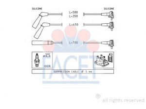 FACET 4.9393 uždegimo laido komplektas 
 Kibirkšties / kaitinamasis uždegimas -> Uždegimo laidai/jungtys
90919-22329