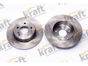 KRAFT AUTOMOTIVE 6041440 stabdžių diskas 
 Stabdžių sistema -> Diskinis stabdys -> Stabdžių diskas
210 423 05 12