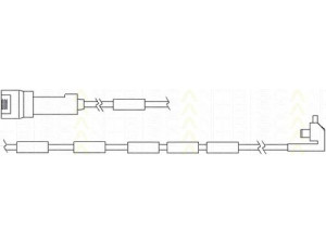 TRISCAN 8115 24011 įspėjimo kontaktas, stabdžių trinkelių susidėvėjimas 
 Stabdžių sistema -> Susidėvėjimo indikatorius, stabdžių trinkelės
1238349, 90335785