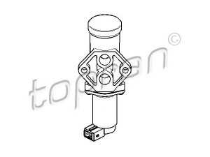 TOPRAN 205 636 tuščiosios eigos valdymo vožtuvas, oro tiekimas 
 Kuro mišinio formavimas -> Mišinio sudarymas -> Laisvų sūkių kontrolė
08 37 102, 8 37 102, 90411546