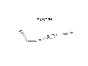 VENEPORTE MZ47134 priekinis duslintuvas 
 Išmetimo sistema -> Duslintuvas
885440300, 885440300A, 885440300C