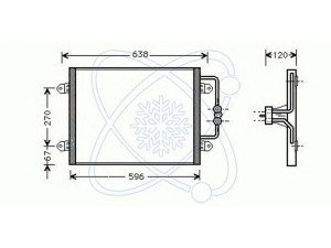 ELECTRO AUTO 30R0008 kondensatorius, oro kondicionierius 
 Oro kondicionavimas -> Kondensatorius
7700425843, 7700432392, 8200065567