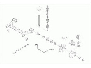 LEMFÖRDER VW-POLO-RL004 vairavimo mechanizmas; rato pakaba 
 Ašies montavimas/vairavimo mechanizmas/ratai -> Prekių paieška pagal schemą