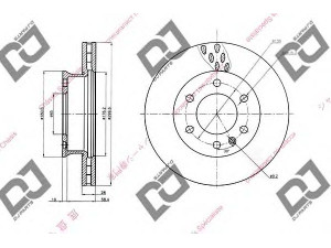 DJ PARTS BD1490 stabdžių diskas 
 Dviratė transporto priemonės -> Stabdžių sistema -> Stabdžių diskai / priedai
9064210012, 2E0615301, 68006716AA