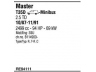WALKER RE94111 išmetimo sistema 
 Išmetimo sistema -> Išmetimo sistema, visa