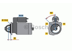 BOSCH 0 001 231 010 starteris 
 Elektros įranga -> Starterio sistema -> Starteris
4807378, 75114529, 500325185