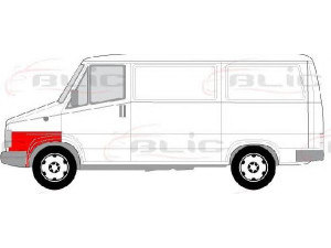 BLIC 6504-03-2096321P sparnas 
 Kėbulas -> Kėbulo dalys/ sparnas/buferis -> Purvasaugiai