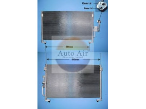 AUTO AIR GLOUCESTER 16-1220 kondensatorius, oro kondicionierius 
 Oro kondicionavimas -> Kondensatorius
CAA311B095, MR216132