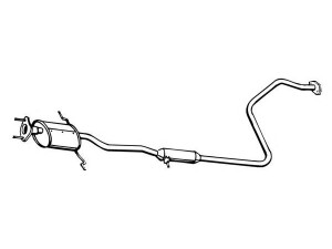 WALKER 14070 priekinis duslintuvas