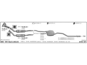 IMASAF 586000084 išmetimo sistema 
 Išmetimo sistema -> Išmetimo sistema, visa