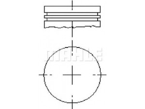 METAL LEVE P1574 0.75 stūmoklis
