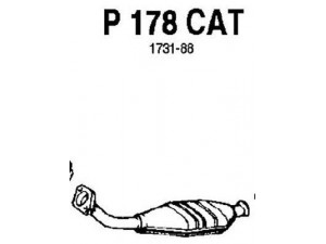 FENNO P178CAT katalizatoriaus keitiklis 
 Išmetimo sistema -> Katalizatoriaus keitiklis
BM90500, 1731-15, 1731-61, 1731-66