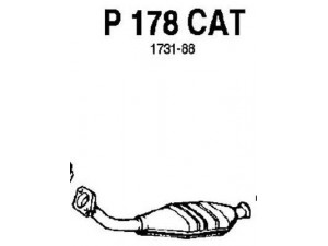 FENNO P178CAT katalizatoriaus keitiklis 
 Išmetimo sistema -> Katalizatoriaus keitiklis
BM90500, 1731-15, 1731-61, 1731-66