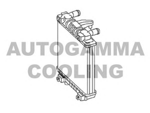 AUTOGAMMA 105764 radiatorius, variklio aušinimas
4G0121212