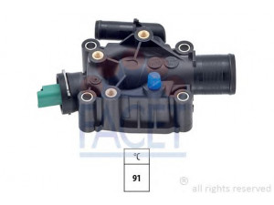 FACET 7.8671 termostatas, aušinimo skystis 
 Aušinimo sistema -> Termostatas/tarpiklis -> Thermostat
1336 Z0, 96 472 659 80, 1336 Z0