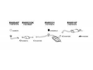 VENEPORTE 550432 išmetimo sistema