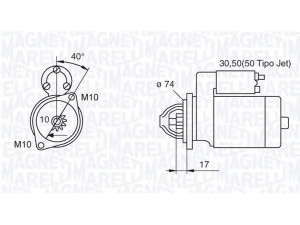 MAGNETI MARELLI 063280057010 starteris 
 Elektros įranga -> Starterio sistema -> Starteris
28100-21060, 28100-21061, 28100-21062