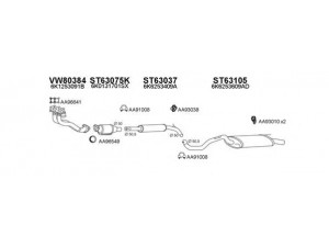 VENEPORTE 630061 išmetimo sistema 
 Išmetimo sistema -> Išmetimo sistema, visa