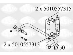 SASIC T251019 remonto komplektas, stabilizatoriaus pakaba