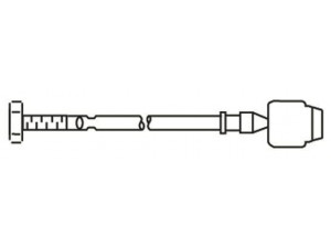 FRAP 3553 vidinė skersinė vairo trauklė 
 Vairavimas -> Vairo mechanizmo sujungimai
48830-50G10