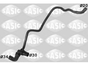 SASIC 3406277 radiatoriaus žarna 
 Aušinimo sistema -> Žarnelės/vamzdeliai/sujungimai -> Radiatoriaus žarnos
1337744, 1337856