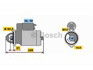 BOSCH 0 001 109 062 starteris
1516830R, 24454431, 93171526, 53 42 340