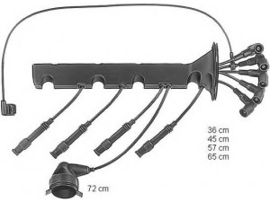 BERU ZEF607 uždegimo laido komplektas 
 Kibirkšties / kaitinamasis uždegimas -> Uždegimo laidai/jungtys
12 12 1 717 646, 12 12 1 727 686