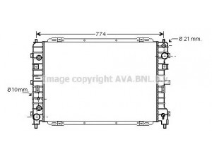 AVA QUALITY COOLING FD2346 radiatorius, variklio aušinimas 
 Aušinimo sistema -> Radiatorius/alyvos aušintuvas -> Radiatorius/dalys
4106727, 4135737, YL848005HBA, AJ0315200