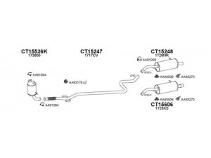 VENEPORTE 150036 išmetimo sistema 
 Išmetimo sistema -> Išmetimo sistema, visa