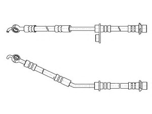 CEF 512726 stabdžių žarnelė 
 Stabdžių sistema -> Stabdžių žarnelės
9094702E08