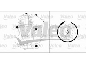 VALEO 455974 starteris 
 Elektros įranga -> Starterio sistema -> Starteris
23300-00QAA, 2330000QAA, 8200049826