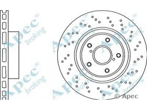 APEC braking DSK2961 stabdžių diskas
435120W060